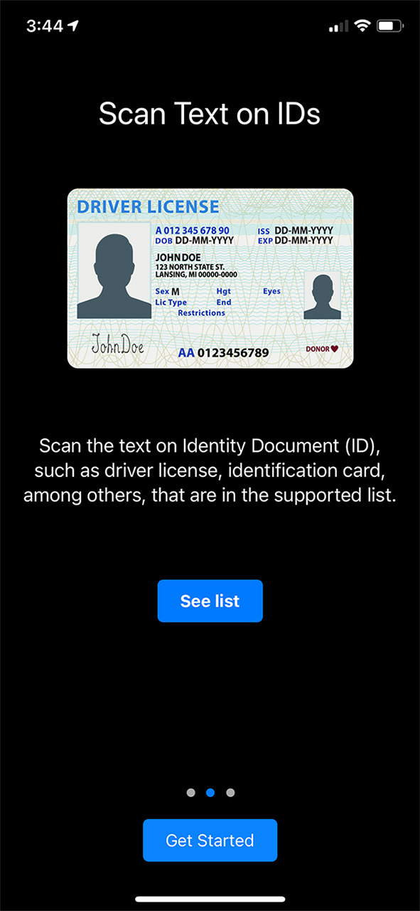 text